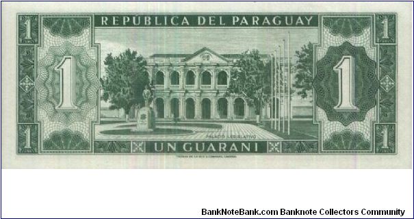 Banknote from Paraguay year 1952