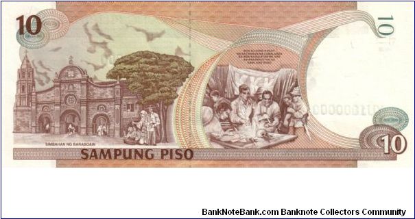 Banknote from Philippines year 1997