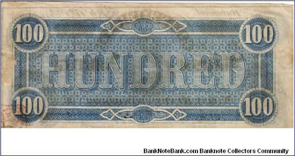 Banknote from USA year 1864