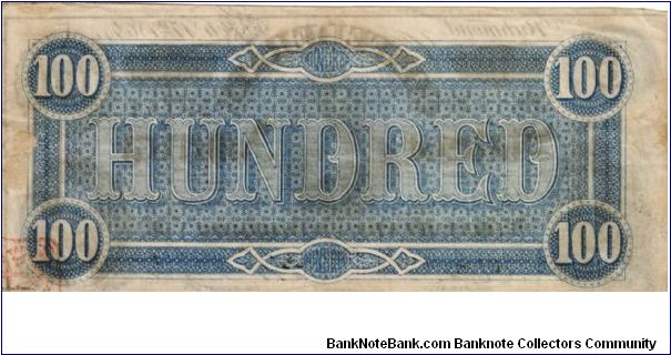 Banknote from USA year 1864