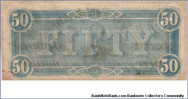 Banknote from USA year 1864