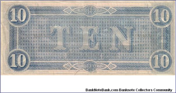 Banknote from USA year 1864