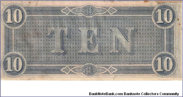 Banknote from USA year 1864