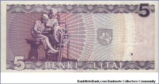 Banknote from Lithuania year 1993