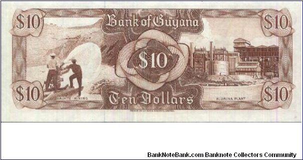 Banknote from Guyana year 1996