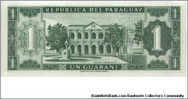 Banknote from Paraguay year 1952