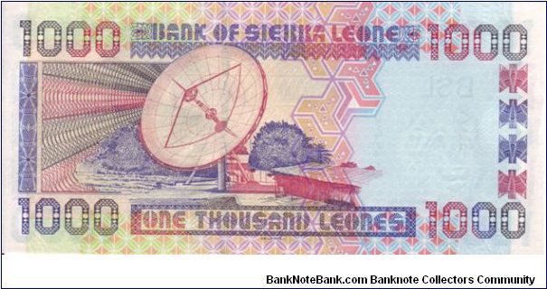 Banknote from Sierra Leone year 2002