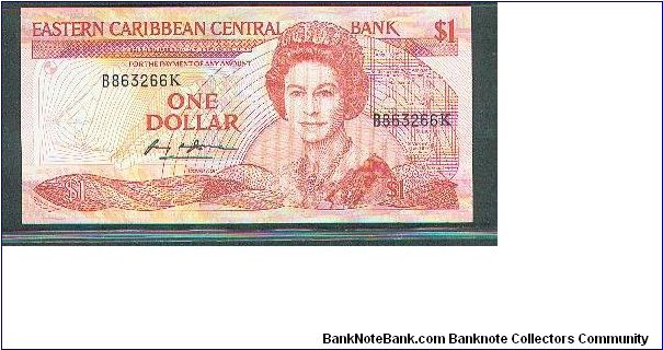 Eastern Caribbean Central Bank Banknote