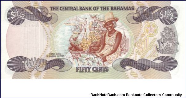 Banknote from Bahamas year 1974