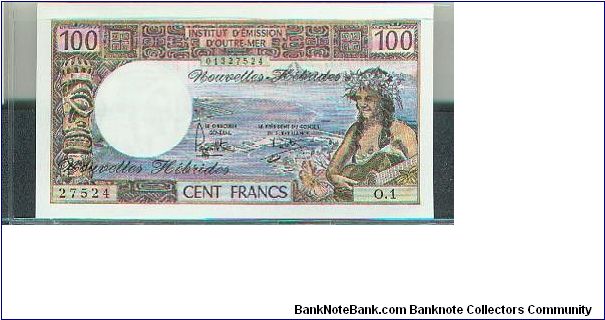 New Hebrides Banknote