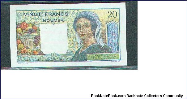 New Caledonia Banknote