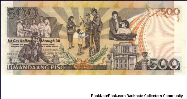 Banknote from Philippines year 1997