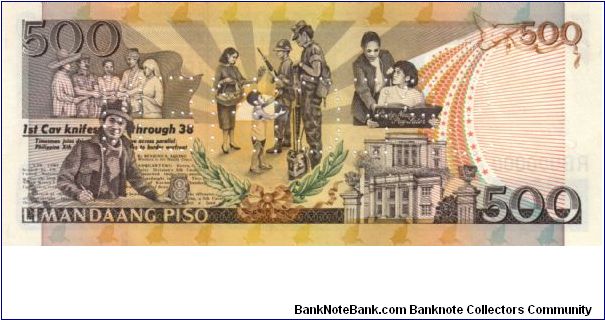 Banknote from Philippines year 1997