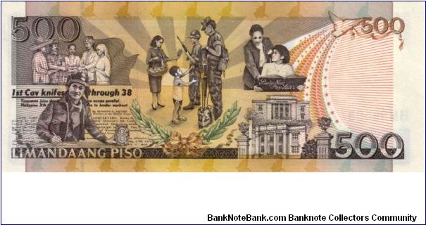 Banknote from Philippines year 1997