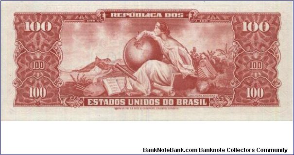 Banknote from Brazil year 1964