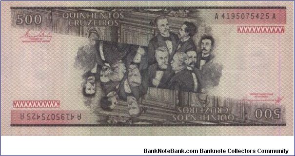 Banknote from Brazil year 1985