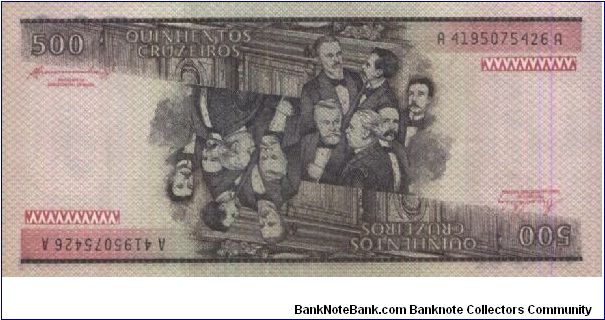 Banknote from Brazil year 1985