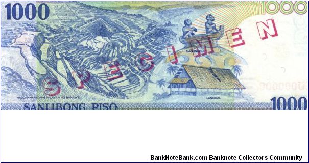 Banknote from Philippines year 1997
