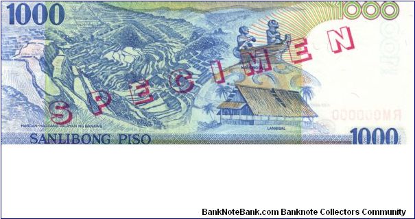 Banknote from Philippines year 1997