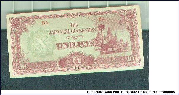 Burma Banknote