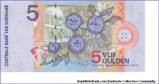 Banknote from Suriname year 2000