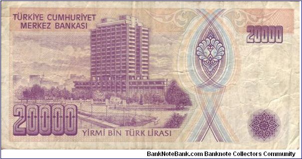 Banknote from Turkey year 1970