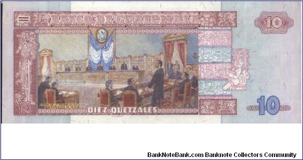 Banknote from Guatemala year 2003