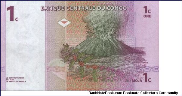 Banknote from Congo year 1997