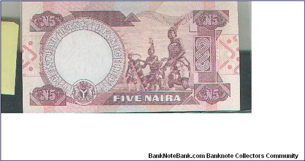 Banknote from Nigeria year 2001