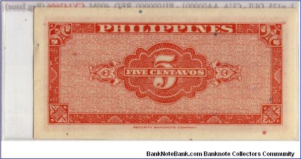 Banknote from Philippines year 1949