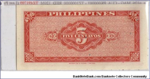 Banknote from Philippines year 1949