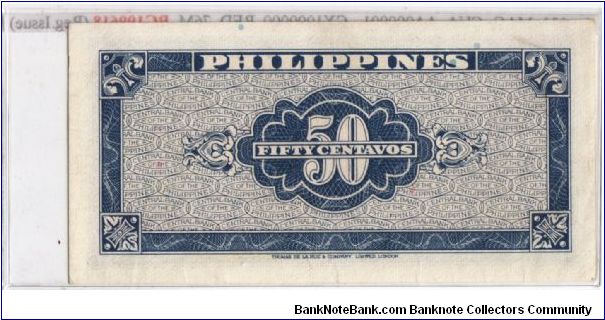 Banknote from Philippines year 1949