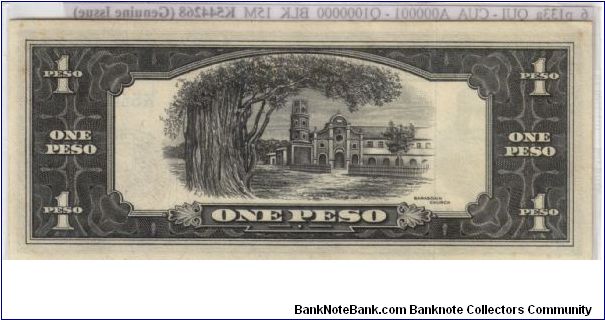 Banknote from Philippines year 1949