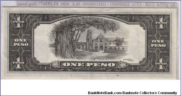 Banknote from Philippines year 1949