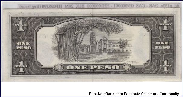 Banknote from Philippines year 1949