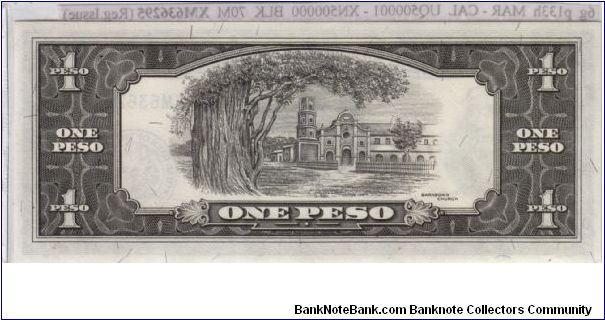 Banknote from Philippines year 1949