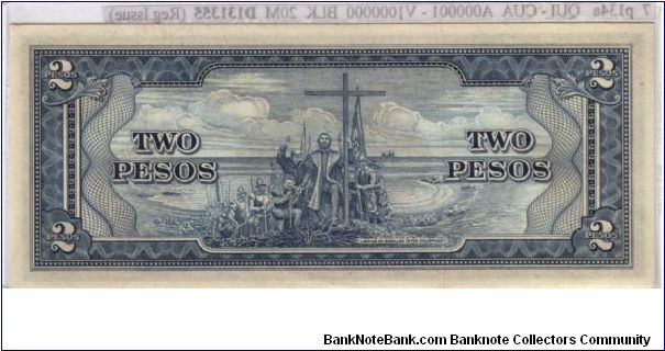 Banknote from Philippines year 1949