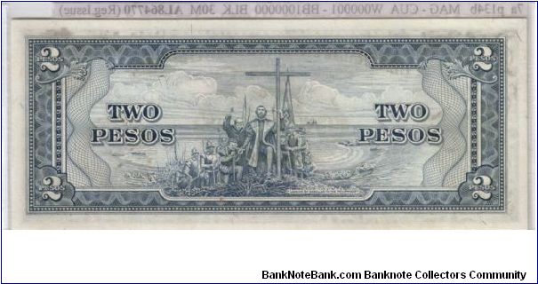 Banknote from Philippines year 1949