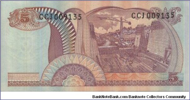 Banknote from Indonesia year 1968