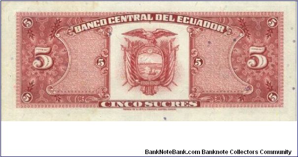 Banknote from Ecuador year 1988