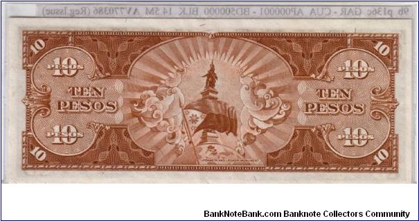 Banknote from Philippines year 1949