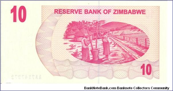 Banknote from Zimbabwe year 2006