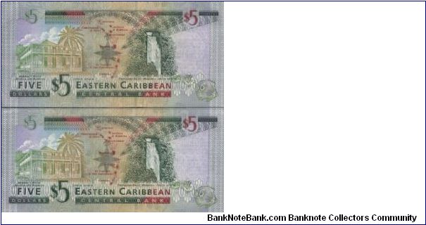 Banknote from Antigua and Barbuda year 2000