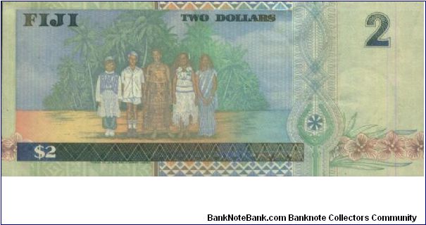 Banknote from Fiji year 1996