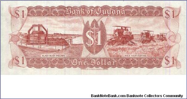 Banknote from Guyana year 1992