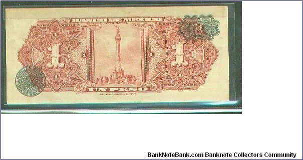 Banknote from Mexico year 1967