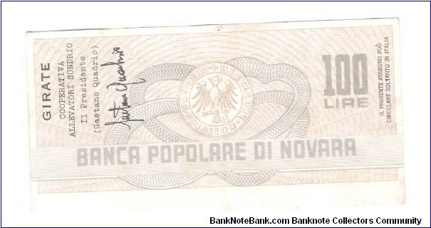 Banknote from Italy year 1976