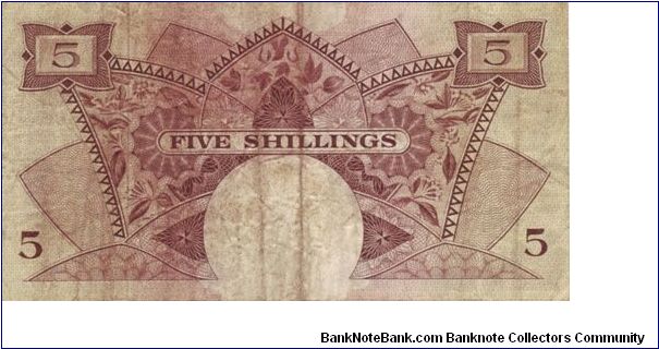 Banknote from Uganda year 1958