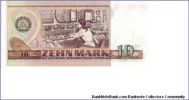 Banknote from Germany year 1971