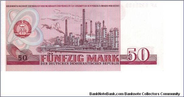 Banknote from Germany year 1971